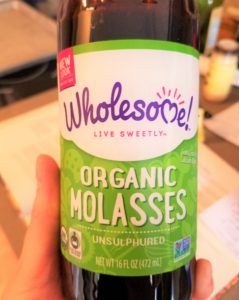 I like Wholesome's organic molasses. 