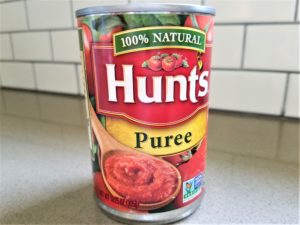 Hunt's tomato puree is great