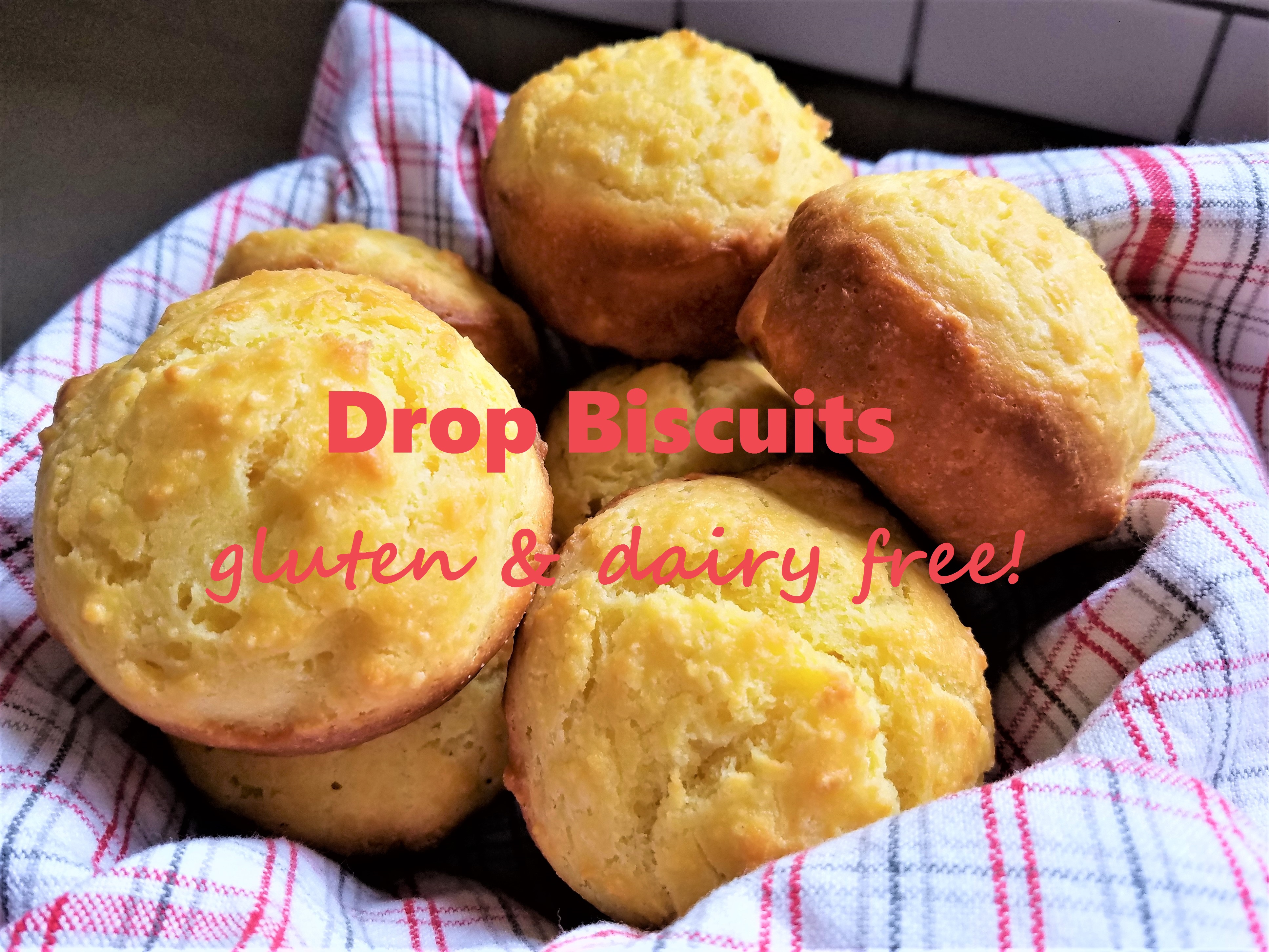Drop Biscuits – Gluten & Dairy Free