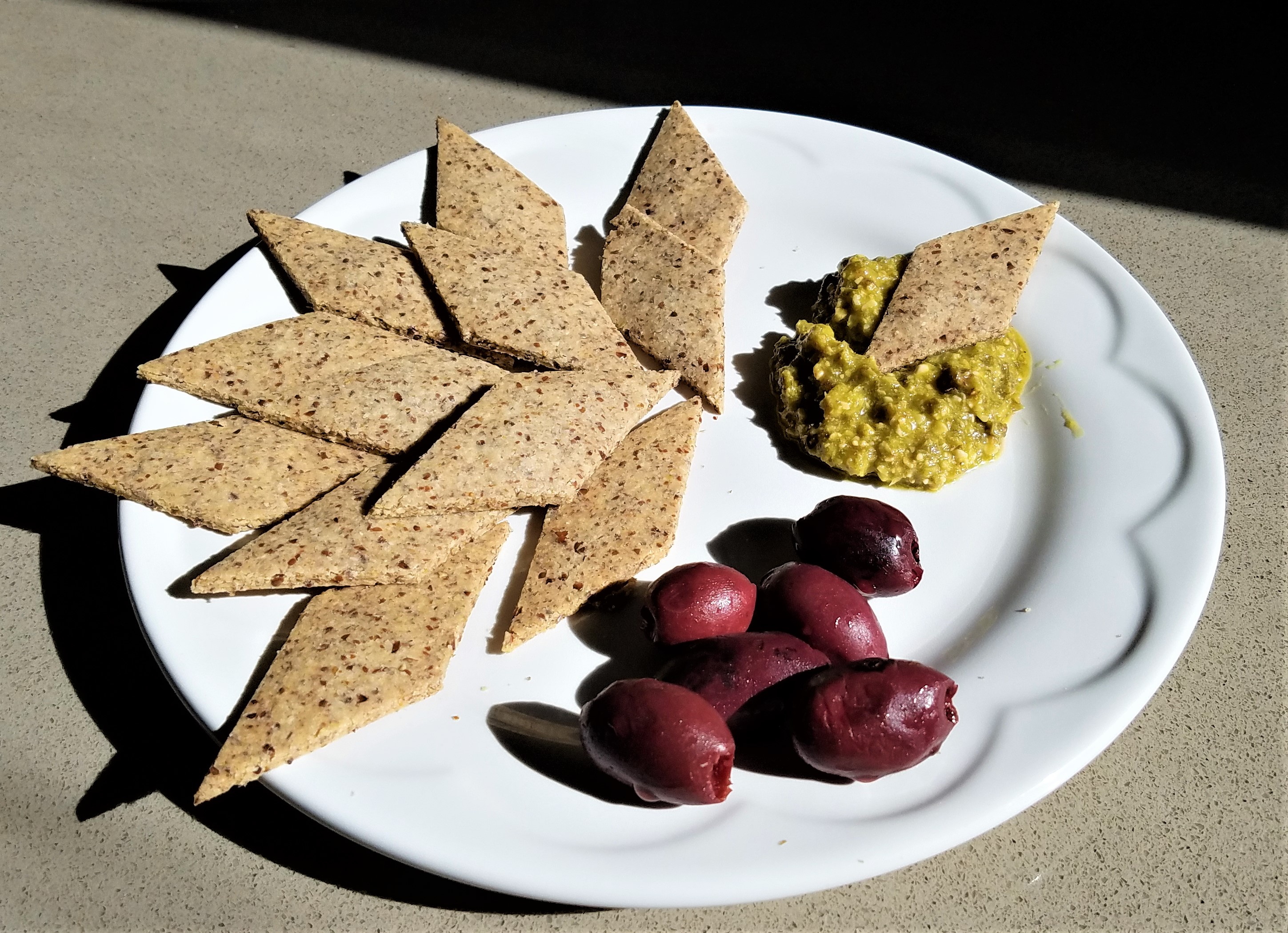 Flax Crackers – Grain Free